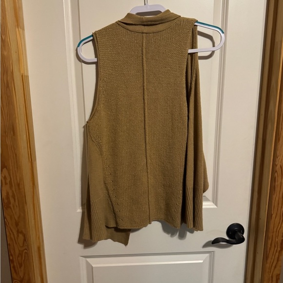 Motherhood Women's Tan Sleeveless Sweater Vest Size Large - Picture 4 of 4